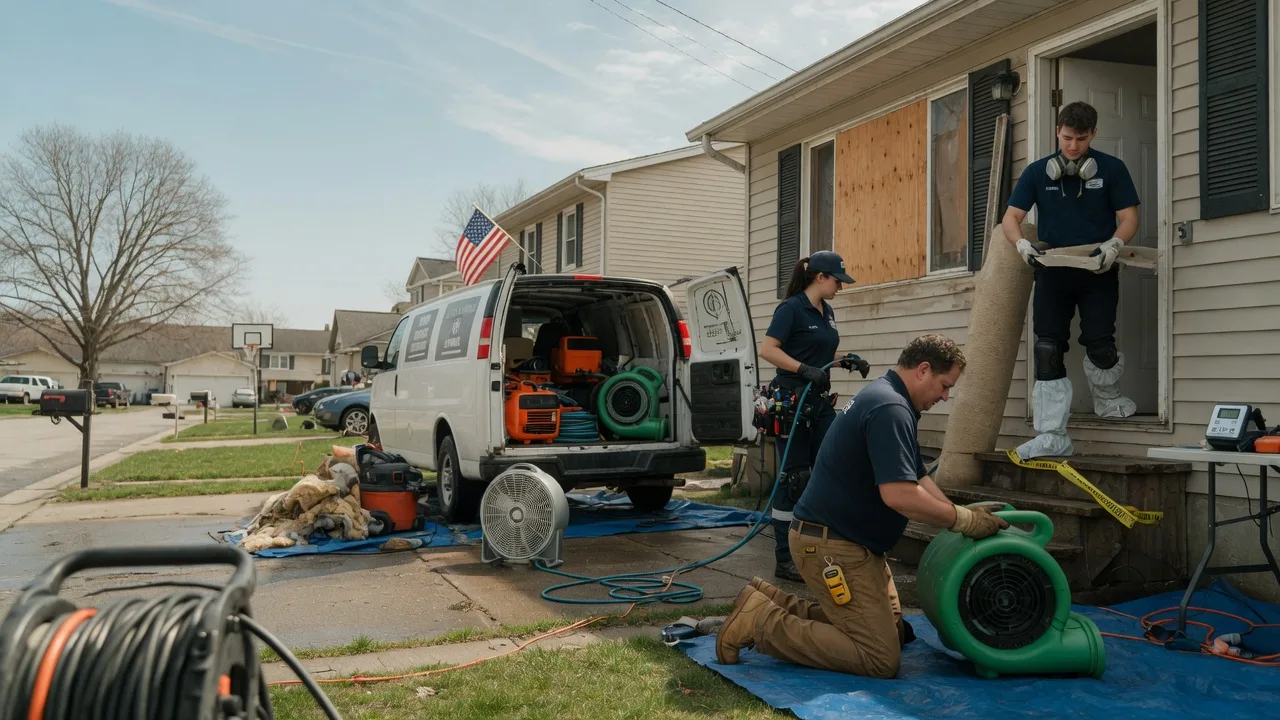 Water Damage Restoration in Hobson, TX near me